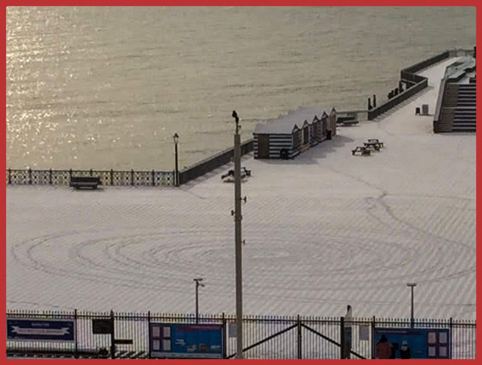 VH & CH Spiral Walk Hastings Pier February 2018